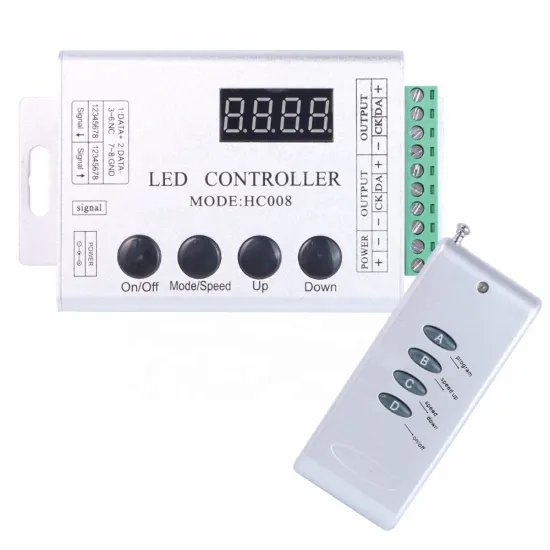DC12V RGB LED Controller with 4Keys RF Remote and 133 Effect Modes for LED Strip Light