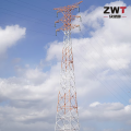 Projeto robusto de torre de aço angular para sistemas de energia