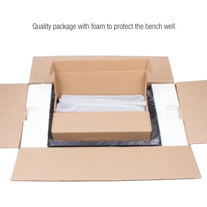 OEM Quality Solid Wood Black Leather Piano Bench Adjustable for Yamaha Electric Keyboards