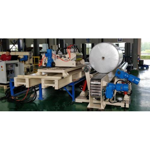 V-Slat conveyor for paper roll and reels