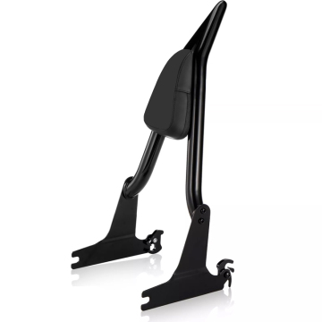 26" Detachable Fat Boy Passenger Backrest Sissy Bar for Harley Softail Standard 07-17 w/200mm Fender