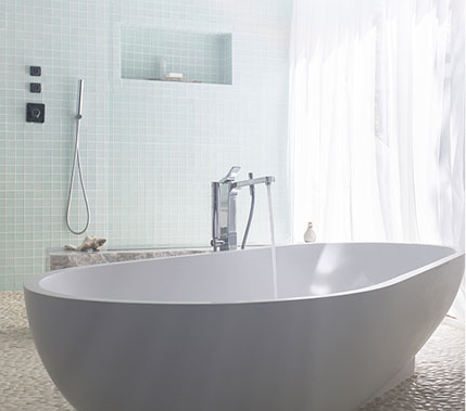 Seamless Connected Freestanding Bathtub