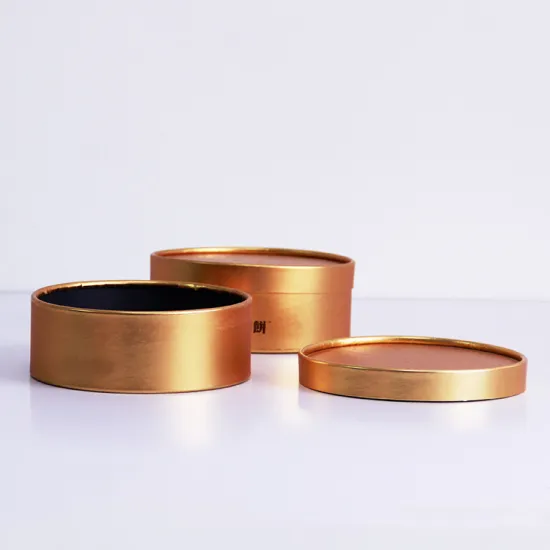 Customized jewelry cylindrical paper box custom logo