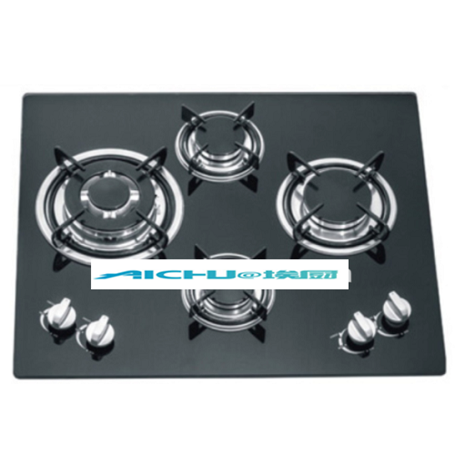 60cm Tempered Glass Hob Tempered Glass 4 Burners Gas Hob Factory