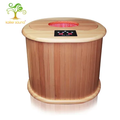 Foot Massage Barrel Sauna with Far Infrared