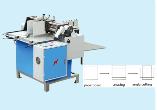 ZX-600 Paper board creasing and angle cutting machine