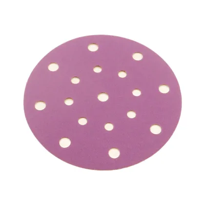 Purple Dry Wet Sanding Discs Ceramic Sanding Disc
