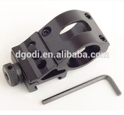 black steel qd mount, barrel mount, quick release mount