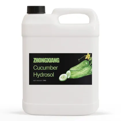 Natural Cucumber Water Spray for Face Hair Hydration - Alcohol Free Vegan Organic Cucumber Hydrosol for All Skin Types