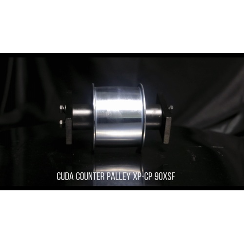 ø90 Split layout counter pulley – dinisenyo para sa 2belt / 2pulley