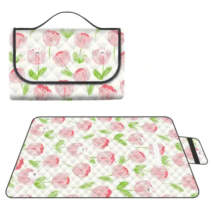 Ultrasonic Picnic Mat: Outdoor Waterproof & Moisture-proof Beach Mat Tent Cloth