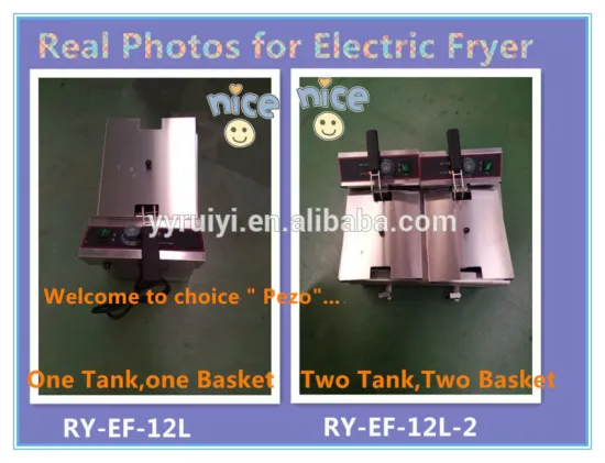 12 litter commercial desktop catering equipment deep fryer