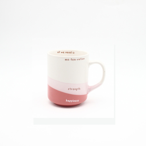 Tasse de café blanc à blanc pas cher 12 oz blanc