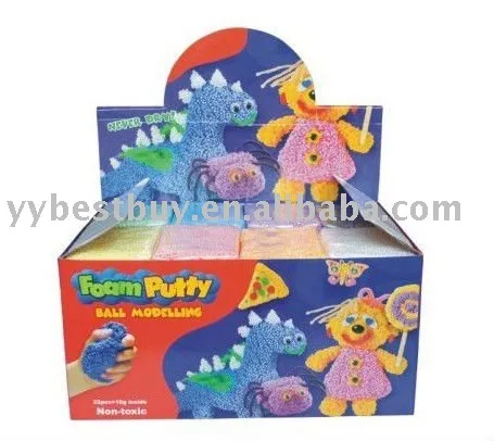 Super playdough-play foam beads