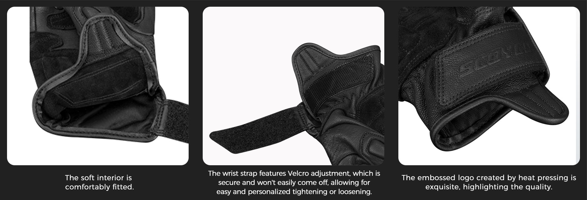 mens motorbike gloves