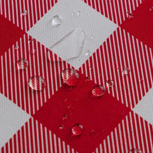 Lätt att rengöra anti -rynka kontrollerade placemat