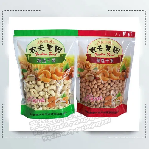 Dried Fruit Packaging Bags with Visual Window