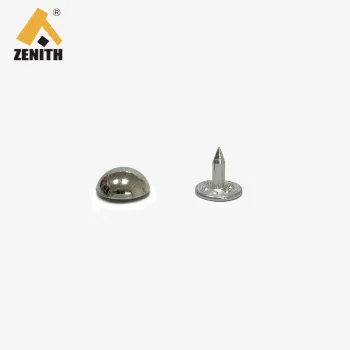 Round Dome Half Ball Zinc Alloy Jeans Rivet Studs Mushroom Metal Rivet Buttons for Bags and Shoes