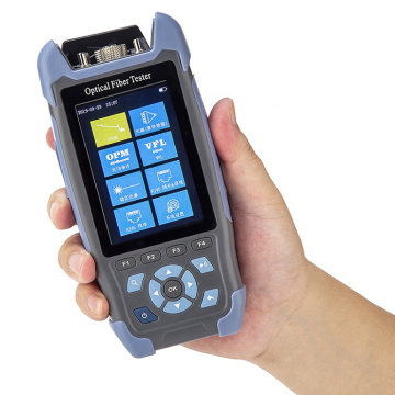 Mini OTDR 1310/1550Nm với OPM và VFL để kiểm tra sợi quang lên tới 60km