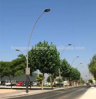 High mast lighting pole