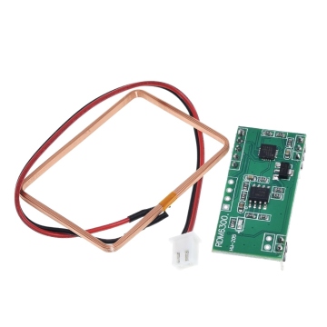 TZT UART 125KHz EM4100 RFID कार्ड कुंजी आईडी रीडर मॉड्यूल RDM6300 (RDM630) Arduino के लिए