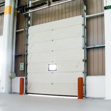 Logistics and transportation plant steel industrial door