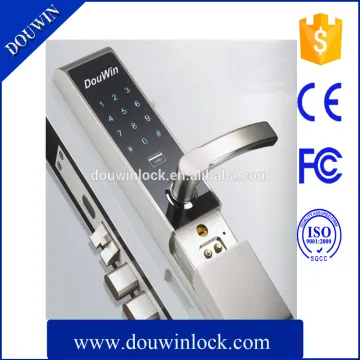 Electronic door lock security keypad digital card door lock