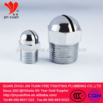 brass chromed water curtain fire sprinkler