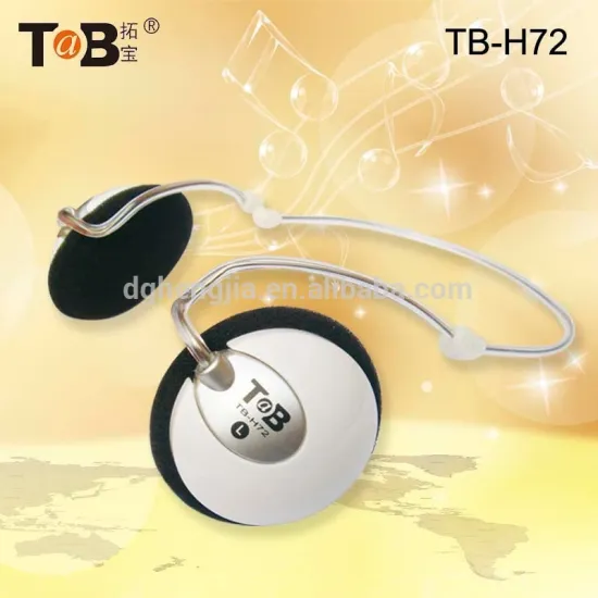 2014 hot selling Neck-Band Headphone, TB-H72 good quality free sample headphone