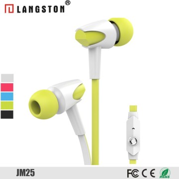 Newest Style Colourful Mobilephone Earphone With Mic