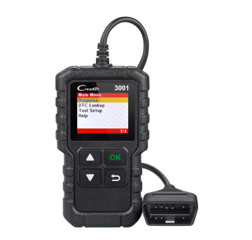 X431 Creader 3001 OBD2 Diagnostic Tool: Engine Code Reader with Free Update and Engine Light Reset