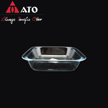 ATO household dinner plate Borosilicate Square Oven tool