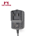 Utbytbar plug 9v 1A Power Adapter