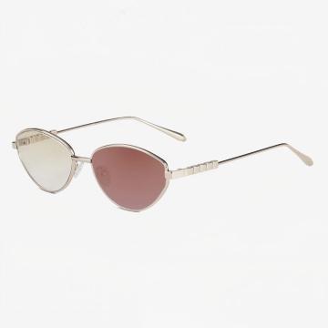 Fashion Casual Vintage Metal Cat Eye Photochromic Sunglasses