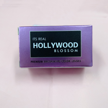 Customized Hollywood Blossom Lenses Jewelry Paper Boxes for Contact Lens Storage