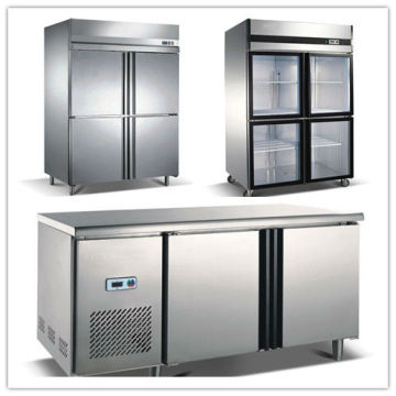 double temperature/Commercial Stainless Steel Upright Refrigerator and Freezer