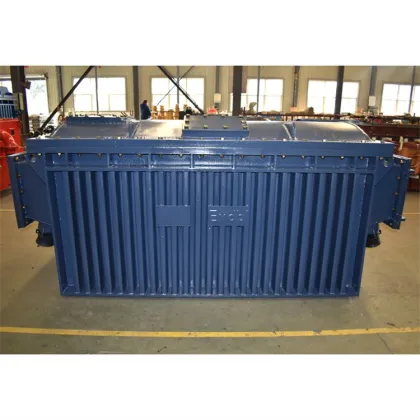 Coal mine transformer used in explosive gas