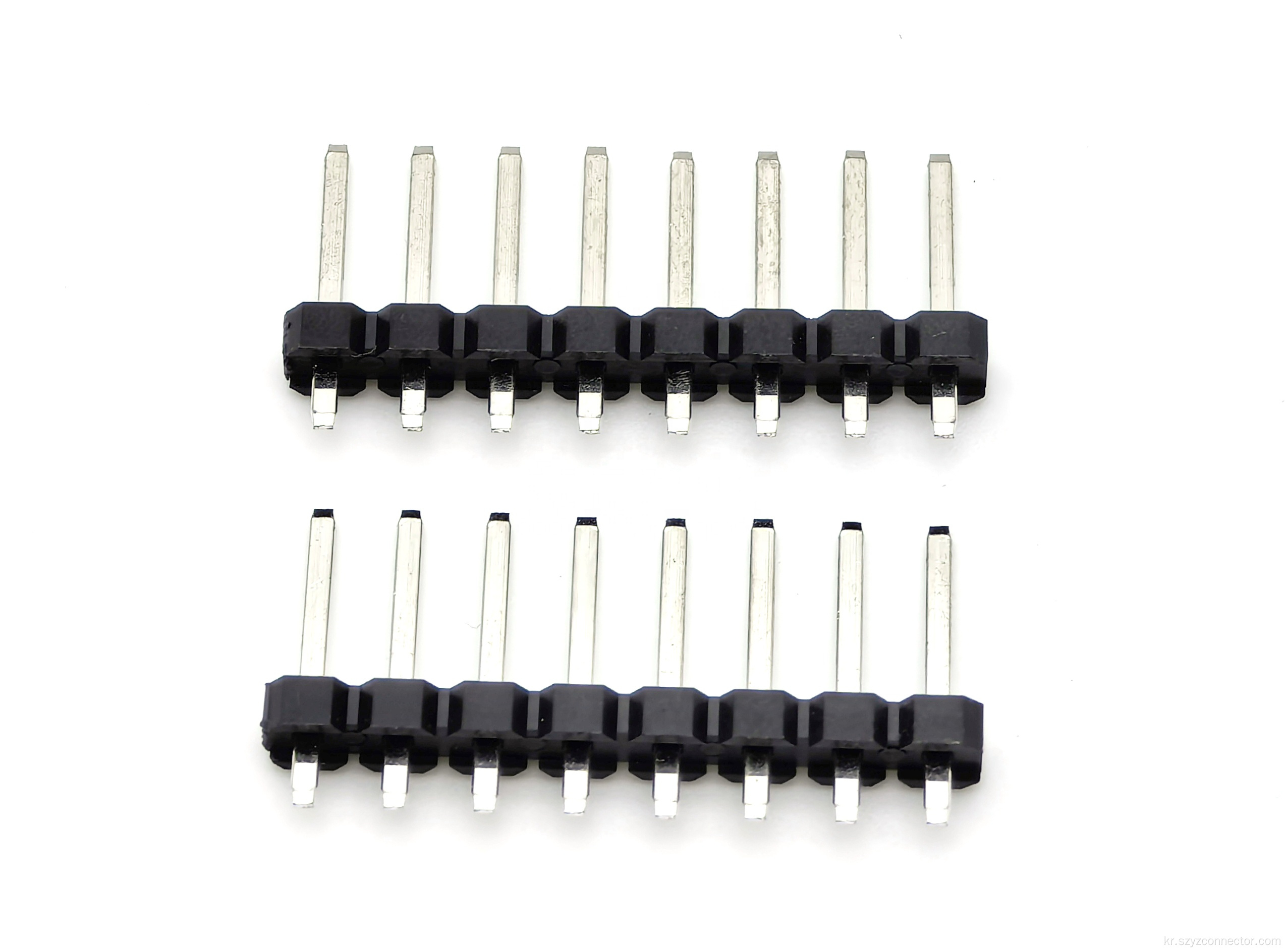 3.5mm 자동차 핀 헤더 단일 행 직접