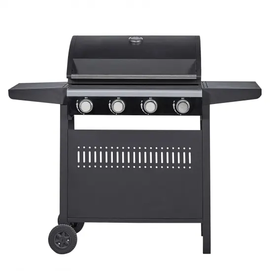 Hot wholesale popular outdoor easy to clean stainless steel cooking grill professional gas grill with cabinet