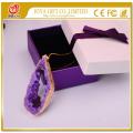 Natural Crystal Cave Pendant Jewelry Necklace
