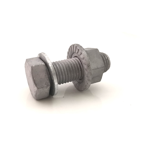 Hex Bolt พร้อมน็อตหน้าแปลนและแหวนรอง