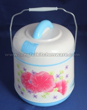1.8L Portable Insulated Lunch Box
Material:PP+Stainless Steel
