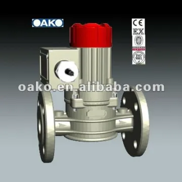 AF05B-DN40B/F 24V lpg gas solenoid valve with alarm