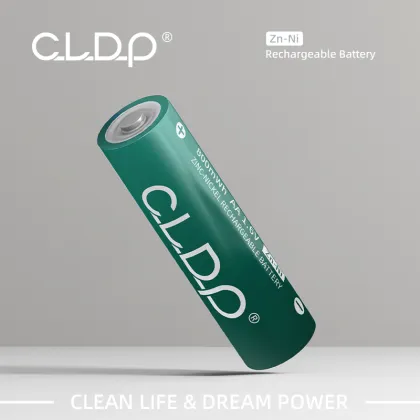 CLDP 1.6V 800mWh Zn-Ni rechargeable double a battery