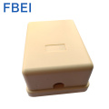 RJ11/12 6P4C Telephone Dual port Sarface box