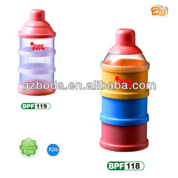 new product baby plastic 3 layer container 2016