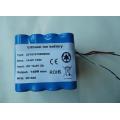 Rechargeable 14.8V li ion battery pack