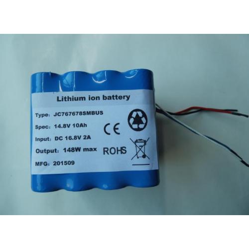 Rechargeable 14.8V li ion battery pack