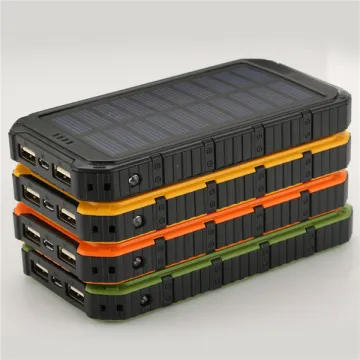 New Arrival Gift Product Solar Power Bank 50000mAh with cable inside quickly charge