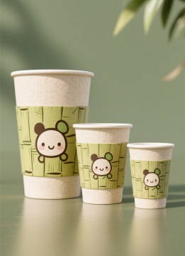 Customized paper cup with logo
